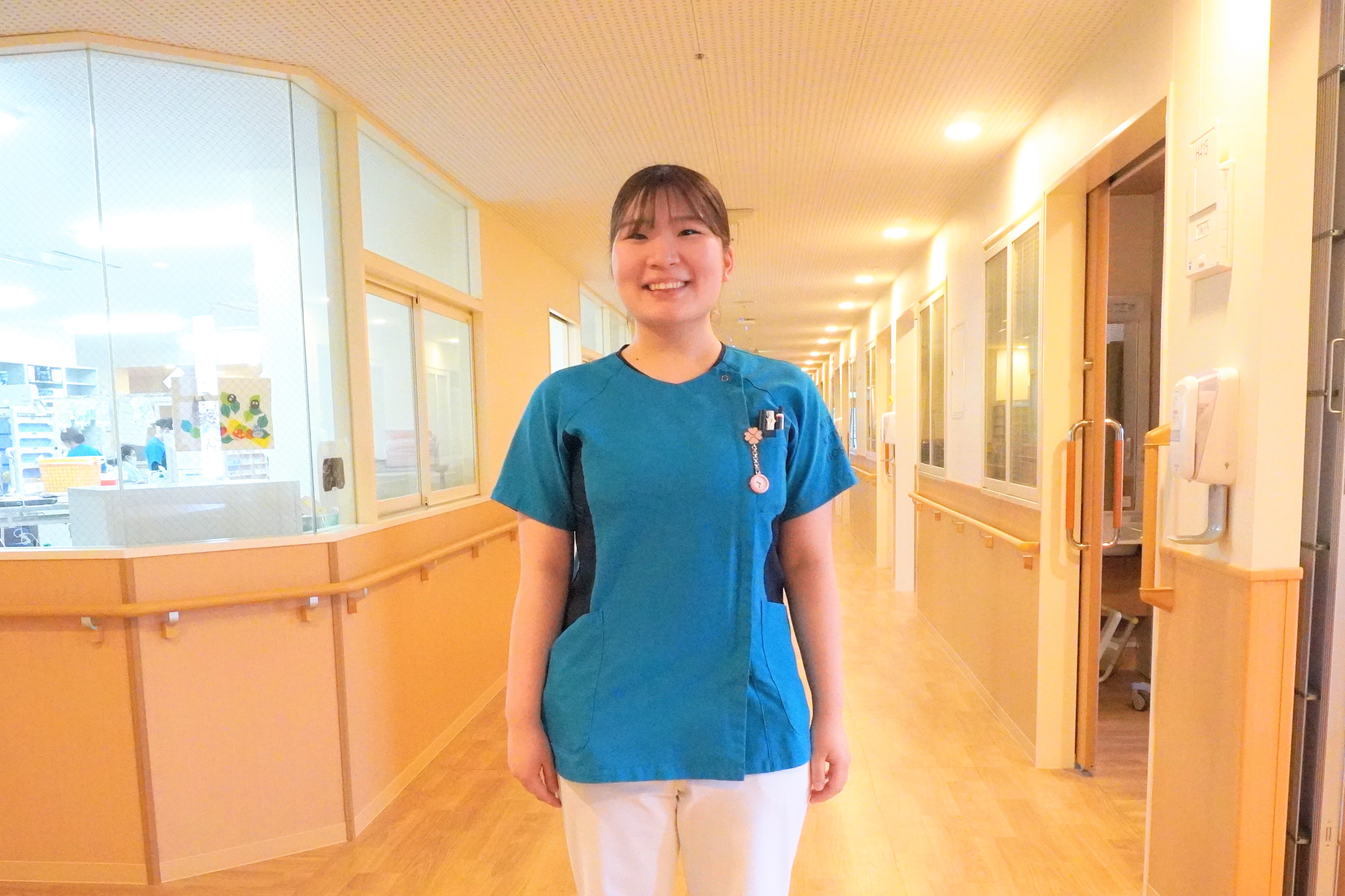 新人看護師へのサポート体制が充実していると感じ京都桂病院を選びました。