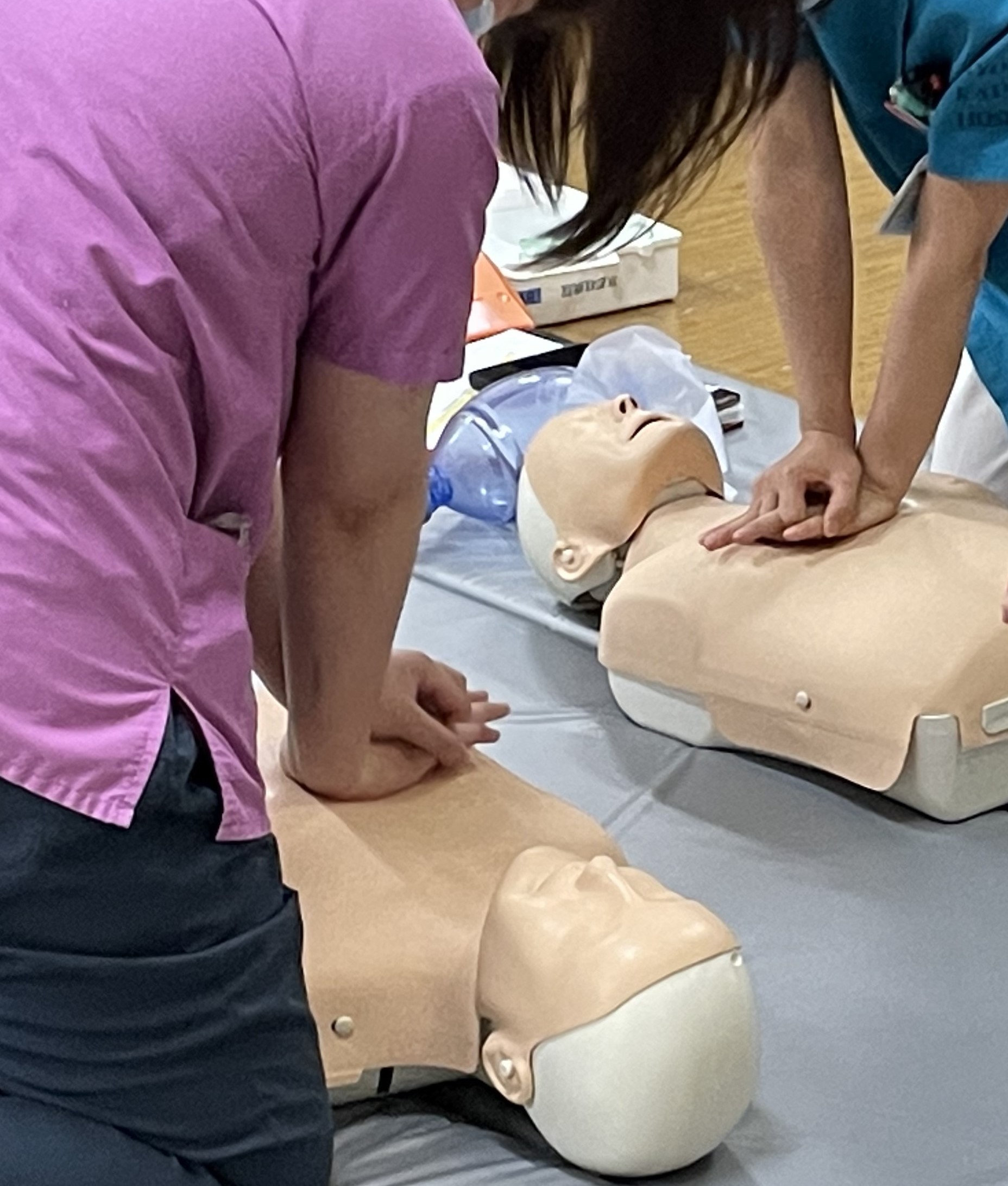 今回は救命救急処置技術研修！